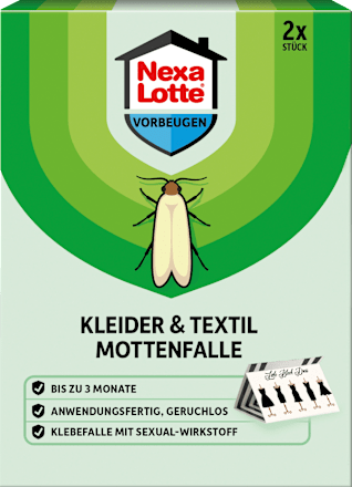 Kleider Textil Mottenfalle, 2 St