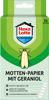 Lotte mottenpapier Geraniol, 1 st