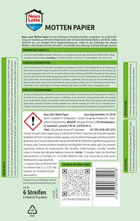 Mottenpapier, 6 St