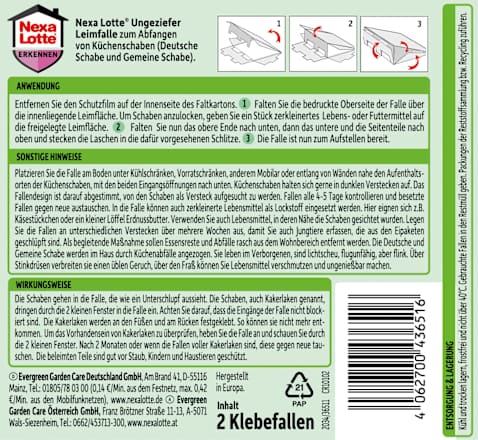 Ongediertelijmval, 2 stuks