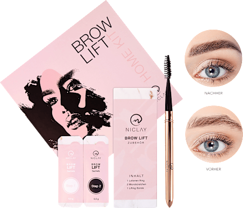 Augenbrauenlifting Set Brow Lift Home Kit, 1 St