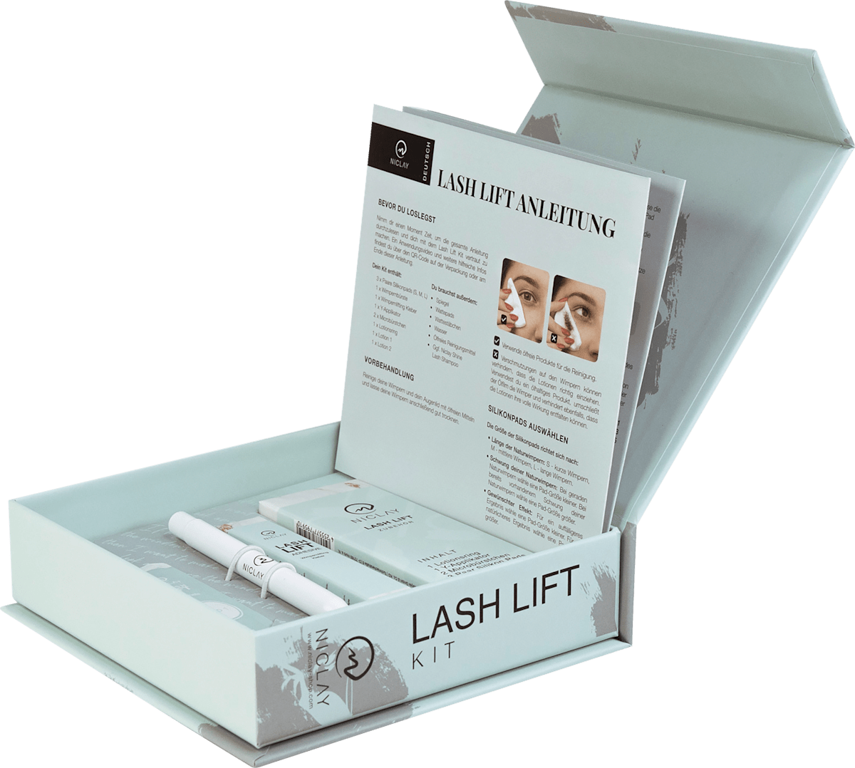 Wimperliftingset Lash Lift Home Kit, 1 stuk