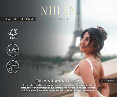 L'amour infini Eau de Parfum, 50 ml NIHAN