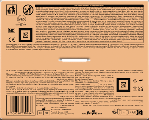 Pyjamabroek voor jongens van 4-7 jaar, maandbox, 60 stuks