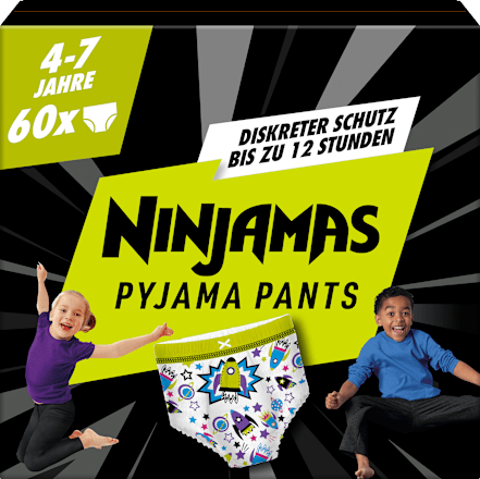 Pyjama Pants Jungen 4-7 Jahre, Monatsbox, 60 St