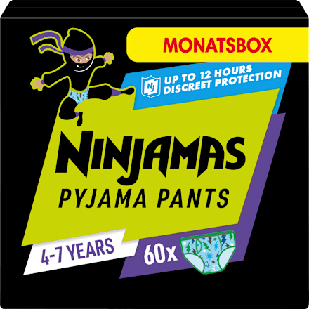 Pyjama Pants Jungen 4-7 Jahre, Monatsbox, 60 St
