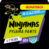 Pyjama Pants Jungen 4-7 Jahre, Monatsbox, 60 St