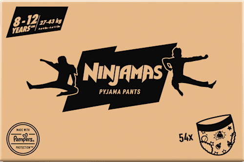 Pyjamabroeken Jongens 8-12 Jaar, Maandbox, 54 Stuks