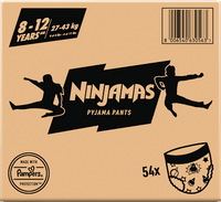 Pyjamabroeken Jongens 8-12 Jaar, Maandbox, 54 Stuks