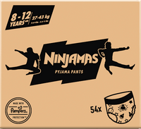 Pyjamabroeken Jongens 8-12 Jaar, Maandbox, 54 Stuks