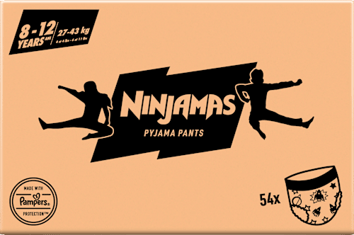 Pyjamabroeken Jongens 8-12 Jaar, Maandbox, 54 Stuks