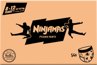 Pyjamabroeken Jongens 8-12 Jaar, Maandbox, 54 Stuks