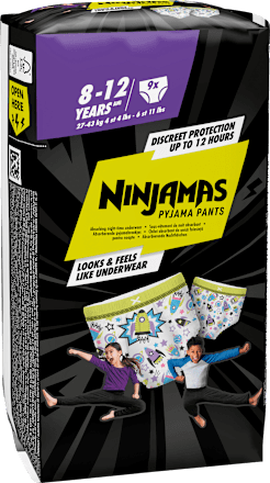 Pyjamabroek Jongens 8-12 Jaar, 9 Stuks