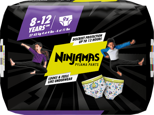 Pyjama Pants Jungen 8-12 Jahre, 9 St