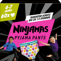 Pyjamabroeken Meisjes 4-7 Jaar, Maandbox, 60 Stuks