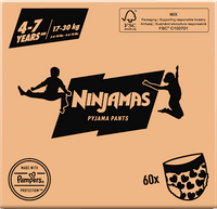 Pyjamabroeken Meisjes 4-7 Jaar, Maandbox, 60 Stuks