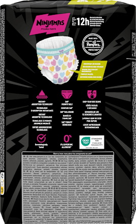 Pyjamabroek Meisjes 4-7 Jaar, 10 stuks