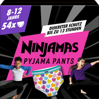 Pyjamabroeken Meisjes 8-12 Jaar, Maandbox, 54 Stuks