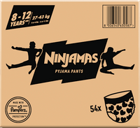 Pyjamabroeken Meisjes 8-12 Jaar, Maandbox, 54 Stuks