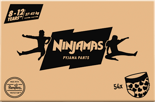 Pyjamabroeken Meisjes 8-12 Jaar, Maandbox, 54 Stuks