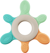 Beißring türkis/orange, 1 St