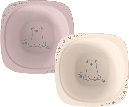papkom paars/beige, 2 stuks