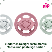 Schnuller Cherry mint/braun, Gr.1, 0-6 Monate, 2 St