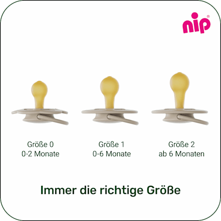 Schnuller Cherry night blau/mint Gr. 2,  6-18 Monate, 2 St