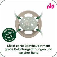 Schnuller Cherry night rot/braun, Gr.2, ab 6 Monaten, 2 St