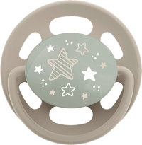 Fopspeen Cherry nachtrood/bruin, maat 2, vanaf 6 maanden, 2 stuks