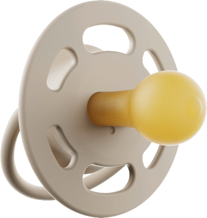 Fopspeen Cherry nachtrood/bruin, maat 2, vanaf 6 maanden, 2 stuks