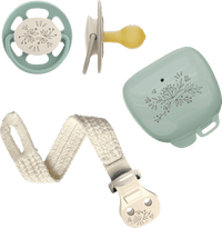 Schnuller Set salbei, von Geburt an 4tlg, 1 St