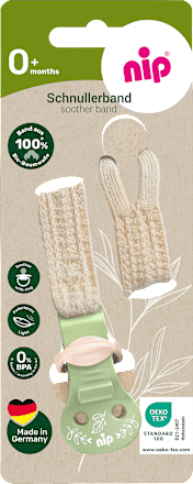 Speenbandje groen, 1 stuk