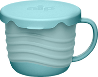 Snackbox 2-in-1 blauw, 1 stuk