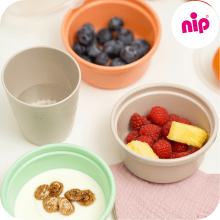 Kleurrijke snackbox, 6 stuks