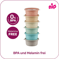 Kleurrijke snackbox, 6 stuks