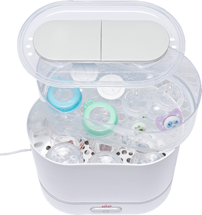 3-in-1 babyflessensterilisator met stoomfunctie en flessenwarmer, 1 stuk