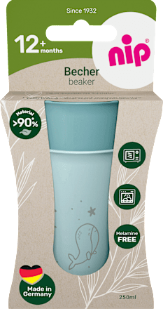 Drinkbeker blauw, 2 stuks