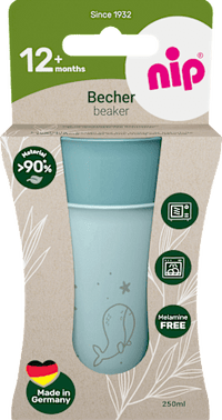 Drinkbeker blauw, 2 stuks