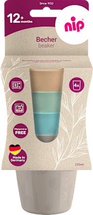 Trinkbecher-Set, 4 St Nip