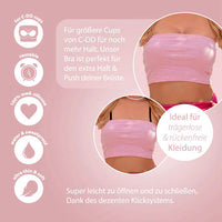 Nippelcover Silicone Bra C-DD Cup Nude, 1 St