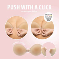 Nippelcover Silicone Bra Nude Large C-DD Cup, 1 St