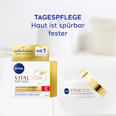 Anti-aging gezichtscrème Vital Soja SPF 30, 50 ml