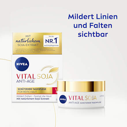 Anti-aging gezichtscrème Vital Soja SPF 30, 50 ml