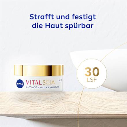 Anti-aging gezichtscrème Vital Soja SPF 30, 50 ml