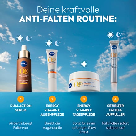 Anti-rimpel oogcrème Q10 Energy, 15 ml