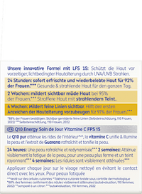 Anti-rimpel gezichtscrème Q10 Energy SPF 15, 50 ml