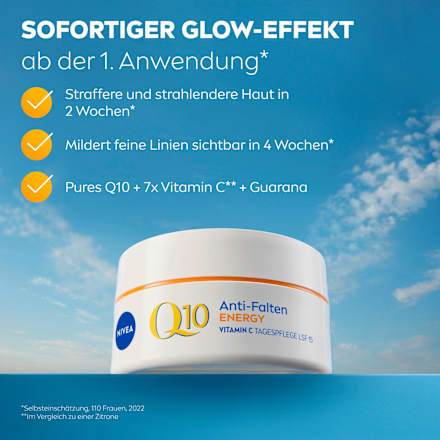 Anti-rimpel gezichtscrème Q10 Energy SPF 15, 50 ml