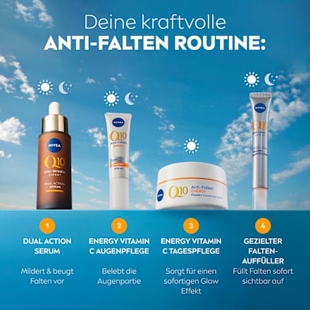 Anti-rimpel gezichtscrème Q10 Energy SPF 15, 50 ml