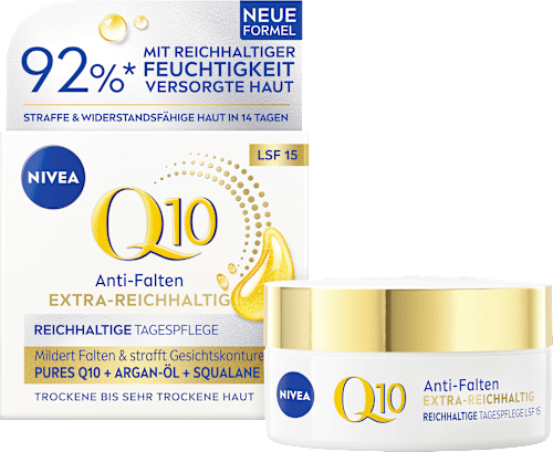 Anti-rimpel gezichtscrème Q10 extra rijk SPF 15, 50 ml